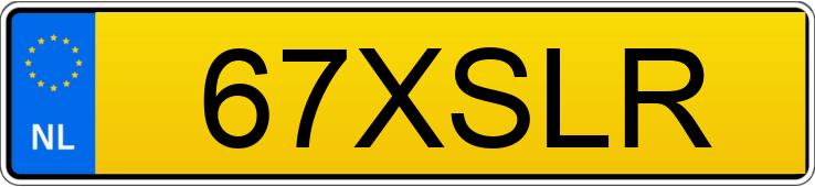 Registreringsnummeret 67XSLR har VOLVO S40