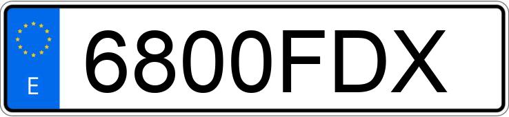 Numer rejestracyjny 6800FDX posiada RENAULT KANGOO COMBI LUXE PRIVILEGE 1.6 Numer rejestracyjny 6800FDX posiada RENAULT KANGOO COMBI LUXE PRIVILEGE 1.6