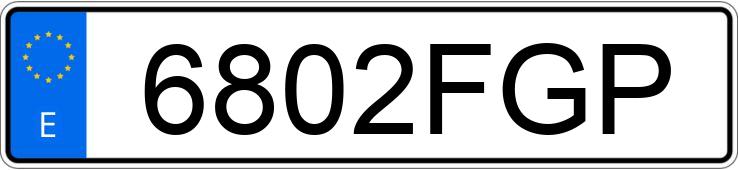 Numer rejestracyjny 6802FGP posiada MERCEDES M (163-164)