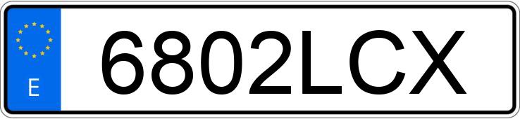 Numer rejestracyjny 6802LCX posiada VOLKSWAGEN T-ROC