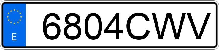 Numer rejestracyjny 6804CWV posiada MERCEDES E (211) Numer rejestracyjny 6804CWV posiada MERCEDES E (211)
