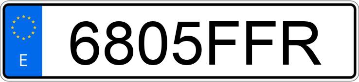 Numer rejestracyjny 6805FFR posiada OPEL ASTRA GTC Numer rejestracyjny 6805FFR posiada OPEL ASTRA GTC