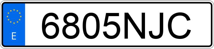 Numer rejestracyjny 6805NJC posiada BMW SERIE 1 Numer rejestracyjny 6805NJC posiada BMW SERIE 1