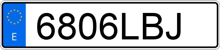 Numer rejestracyjny 6806LBJ posiada BMW X1 Numer rejestracyjny 6806LBJ posiada BMW X1