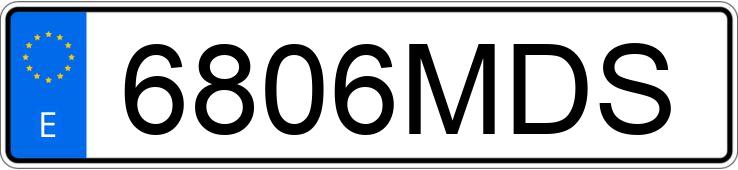 Numer rejestracyjny 6806MDS posiada VOLVO XC60 Numer rejestracyjny 6806MDS posiada VOLVO XC60