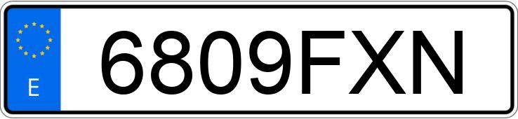 Numer rejestracyjny 6809FXN posiada OPEL ASTRA Numer rejestracyjny 6809FXN posiada OPEL ASTRA