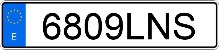 Numer rejestracyjny 6809LNS posiada SEAT ATECA Numer rejestracyjny 6809LNS posiada SEAT ATECA