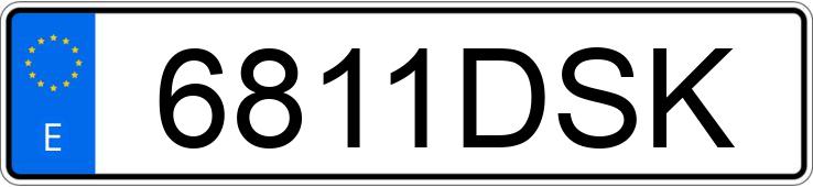 Numer rejestracyjny 6811DSK posiada CITROEN C2 Numer rejestracyjny 6811DSK posiada CITROEN C2