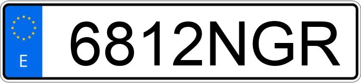 Numer rejestracyjny 6812NGR posiada AUDI A5 SPORTBACK Numer rejestracyjny 6812NGR posiada AUDI A5 SPORTBACK