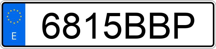 Numer rejestracyjny 6815BBP posiada VOLKSWAGEN LUPO Numer rejestracyjny 6815BBP posiada VOLKSWAGEN LUPO