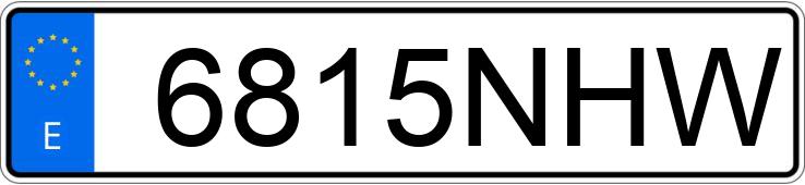 Numer rejestracyjny 6815NHW posiada VOLKSWAGEN T-ROC Numer rejestracyjny 6815NHW posiada VOLKSWAGEN T-ROC