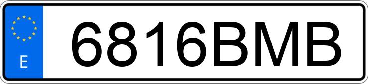 Numer rejestracyjny 6816BMB posiada NISSAN ATLEON