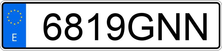 Numer rejestracyjny 6819GNN posiada PEUGEOT 308 Numer rejestracyjny 6819GNN posiada PEUGEOT 308