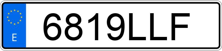 Numer rejestracyjny 6819LLF posiada SEAT LEON Numer rejestracyjny 6819LLF posiada SEAT LEON