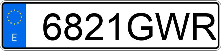 Numer rejestracyjny 6821GWR posiada PEUGEOT 3008 Numer rejestracyjny 6821GWR posiada PEUGEOT 3008