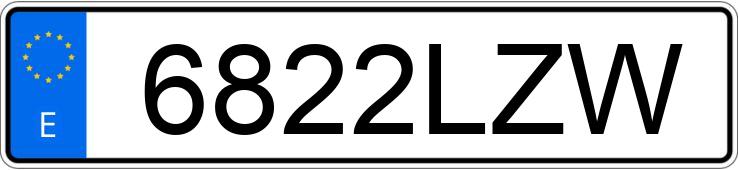 Numer rejestracyjny 6822LZW posiada ROLLS ROYCE GHOST