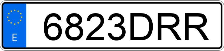 Numer rejestracyjny 6823DRR posiada BMW SERIE 1 Numer rejestracyjny 6823DRR posiada BMW SERIE 1