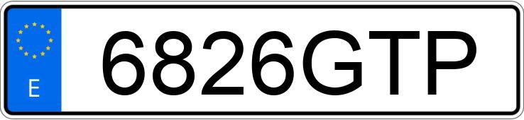 Numer rejestracyjny 6826GTP posiada MERCEDES E (212-207)