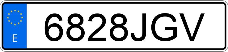 Numer rejestracyjny 6828JGV posiada PORSCHE CAYENNE Numer rejestracyjny 6828JGV posiada PORSCHE CAYENNE