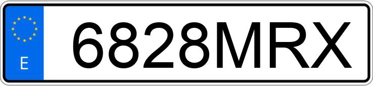 Numer rejestracyjny 6828MRX posiada MERCEDES EQA (243) Numer rejestracyjny 6828MRX posiada MERCEDES EQA (243)