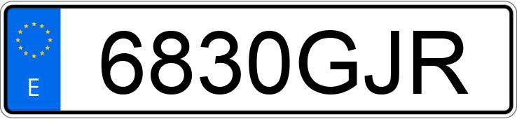 Numer rejestracyjny 6830GJR posiada CITROEN BERLINGO Numer rejestracyjny 6830GJR posiada CITROEN BERLINGO