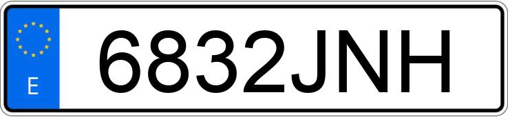 Numer rejestracyjny 6832JNH posiada MAN TGX