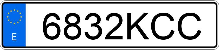 Numer rejestracyjny 6832KCC posiada PIAGGIO MEDLEY Numer rejestracyjny 6832KCC posiada PIAGGIO MEDLEY