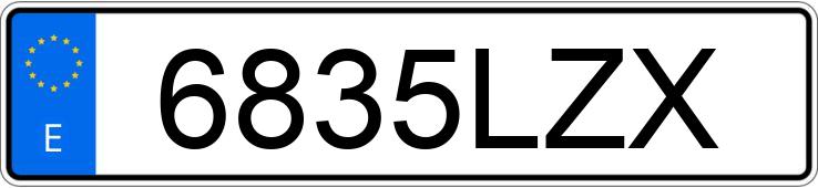 Il numero di registrazione 6835LZX ha MAZDA CX-5