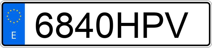 Numer rejestracyjny 6840HPV posiada SSANGYONG/KGM RODIUS