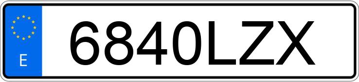 Numer rejestracyjny 6840LZX posiada TOYOTA YARIS Numer rejestracyjny 6840LZX posiada TOYOTA YARIS