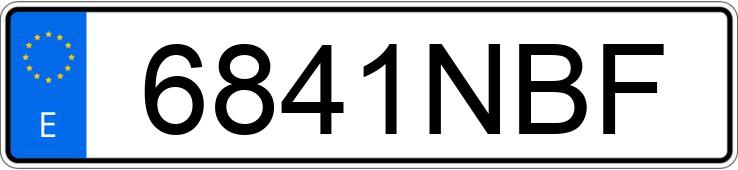 Numer rejestracyjny 6841NBF posiada BMW X5 Numer rejestracyjny 6841NBF posiada BMW X5