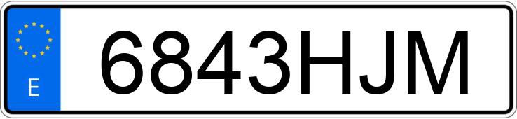 Numer rejestracyjny 6843HJM posiada MERCEDES E (212-207) Numer rejestracyjny 6843HJM posiada MERCEDES E (212-207)