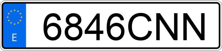 Numer rejestracyjny 6846CNN posiada SEAT TOLEDO Numer rejestracyjny 6846CNN posiada SEAT TOLEDO