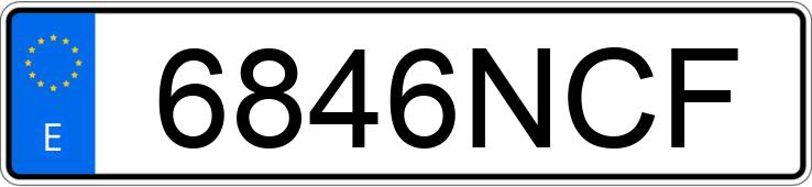 Numer rejestracyjny 6846NCF posiada HYUNDAI BAYON Numer rejestracyjny 6846NCF posiada HYUNDAI BAYON