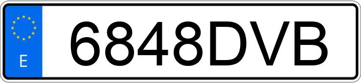 Die Registrierungsnummer 6848DVB hat CITROEN C3 Die Registrierungsnummer 6848DVB hat CITROEN C3