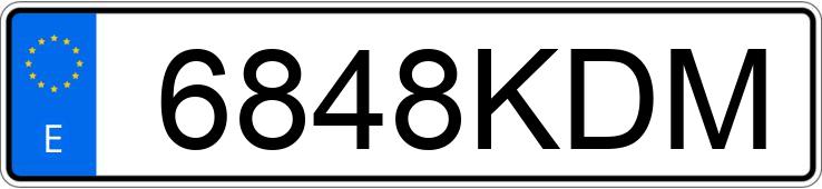 Numer rejestracyjny 6848KDM posiada VOLKSWAGEN ARTEON Numer rejestracyjny 6848KDM posiada VOLKSWAGEN ARTEON