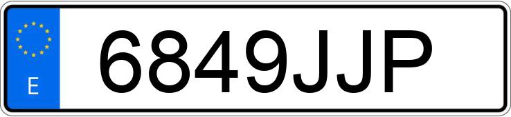 Numer rejestracyjny 6849JJP posiada FIAT FIORINO Numer rejestracyjny 6849JJP posiada FIAT FIORINO