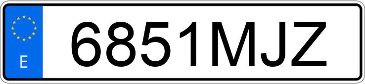 Numer rejestracyjny 6851MJZ posiada FORD FOCUS Numer rejestracyjny 6851MJZ posiada FORD FOCUS