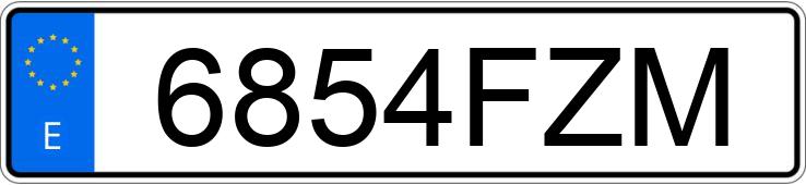 Numer rejestracyjny 6854FZM posiada RENAULT LAGUNA Numer rejestracyjny 6854FZM posiada RENAULT LAGUNA