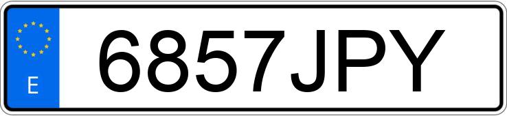 Numer rejestracyjny 6857JPY posiada PEUGEOT 308 Numer rejestracyjny 6857JPY posiada PEUGEOT 308