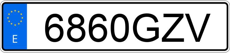 Numer rejestracyjny 6860GZV posiada RENAULT TRAFIC Numer rejestracyjny 6860GZV posiada RENAULT TRAFIC