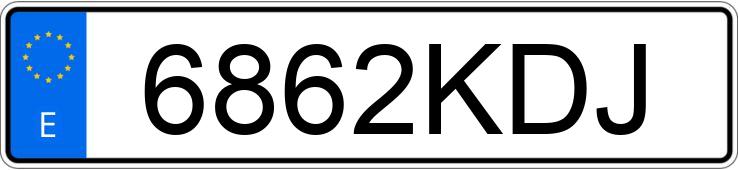 Numer rejestracyjny 6862KDJ posiada TOYOTA LAND CRUISER Numer rejestracyjny 6862KDJ posiada TOYOTA LAND CRUISER