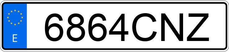 Numer rejestracyjny 6864CNZ posiada BMW SERIE 5 Numer rejestracyjny 6864CNZ posiada BMW SERIE 5