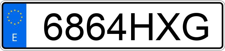 Numer rejestracyjny 6864HXG posiada OPEL ASTRA Numer rejestracyjny 6864HXG posiada OPEL ASTRA