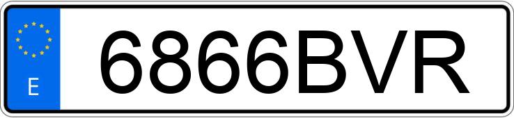 El número de registro 6866BVR tiene JAGUAR X TYPE El número de registro 6866BVR tiene JAGUAR X TYPE
