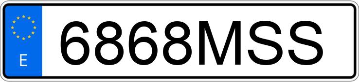 Numer rejestracyjny 6868MSS posiada BMW SERIE 1 Numer rejestracyjny 6868MSS posiada BMW SERIE 1