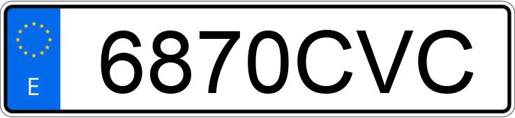 Numer rejestracyjny 6870CVC posiada LAND ROVER FREELANDER