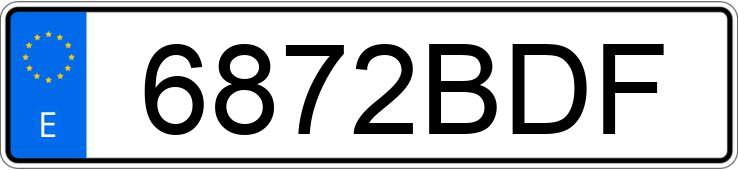 Numer rejestracyjny 6872BDF posiada RENAULT MASTER Numer rejestracyjny 6872BDF posiada RENAULT MASTER