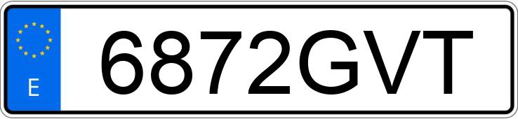 Numer rejestracyjny 6872GVT posiada OPEL CORSA