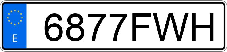 Numer rejestracyjny 6877FWH posiada OPEL ASTRA TWIN TOP